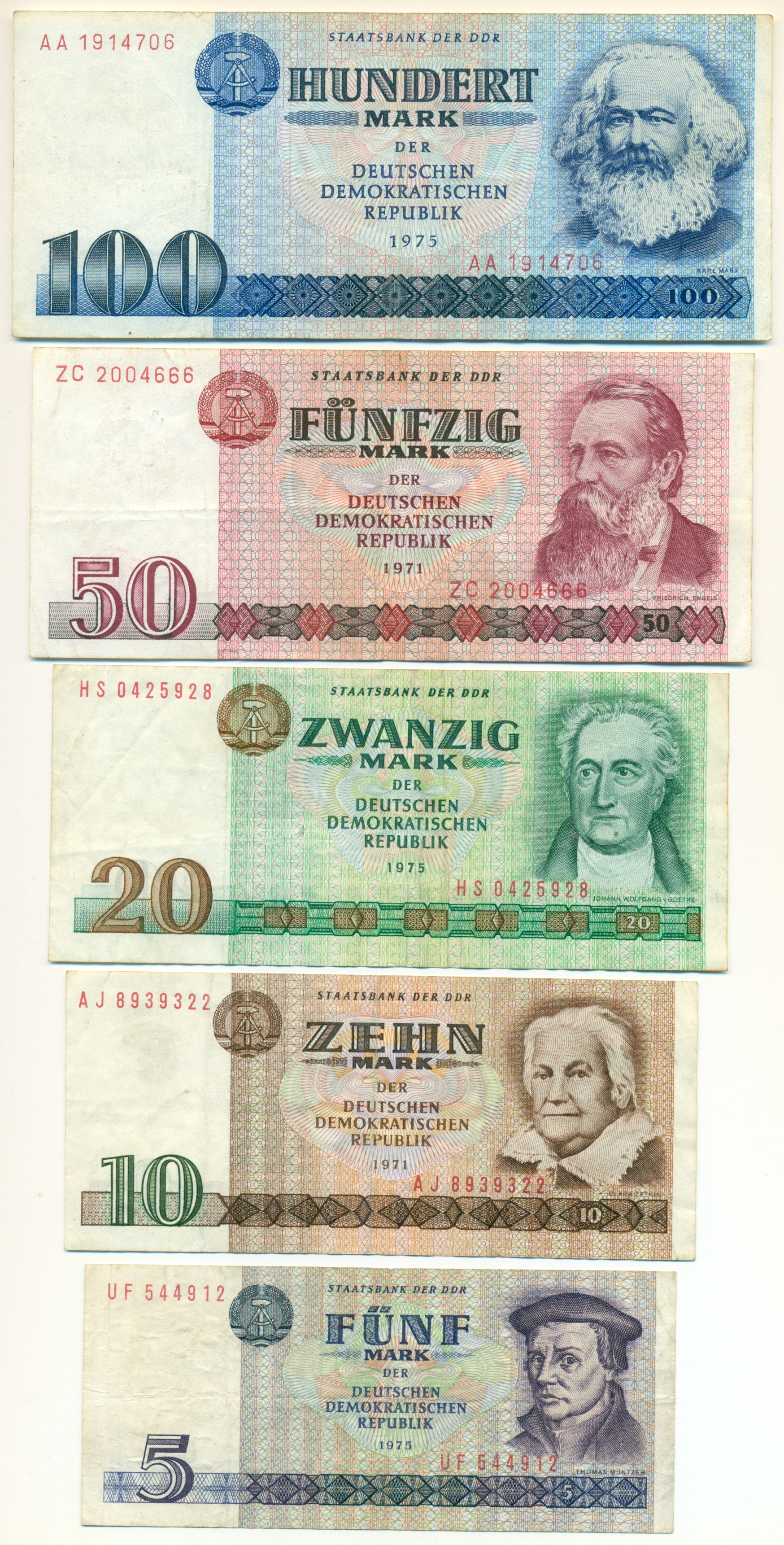 Banknote Marx